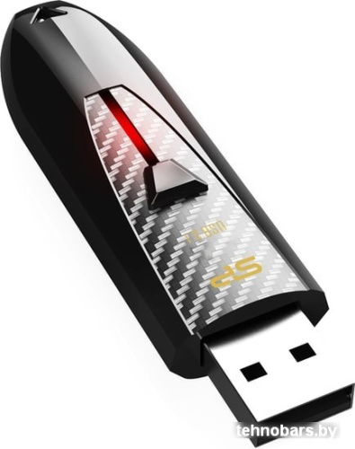 USB Flash Silicon-Power Blaze B25 256GB (черный) фото 4