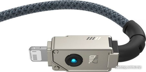 Кабель Baseus Unbreakable Series USB Type-A - Lightning (2 м, белый) фото 5