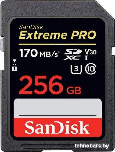 Карта памяти SanDisk Extreme PRO SDXC SDSDXXY-256G-GN4IN 256GB фото 3