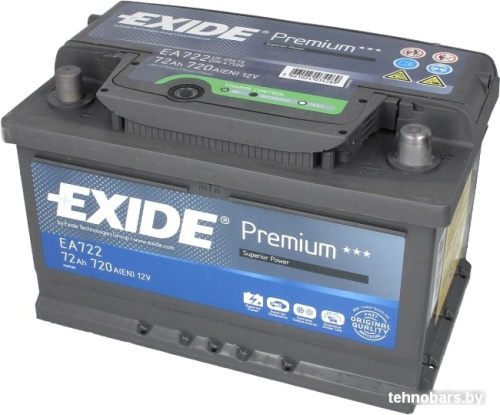 Автомобильный аккумулятор Exide Premium EA722 (72 А/ч) фото 4