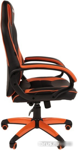 Кресло Brabix GM-161 (черный/оранжевый) фото 6
