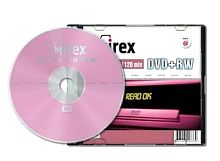 DVD+RW диск Mirex 4.7Gb 4x Mirex slim UL130022A4S