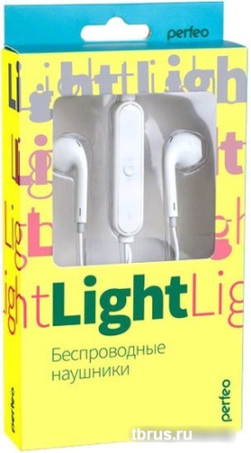 Наушники Perfeo Light (белый) фото 6