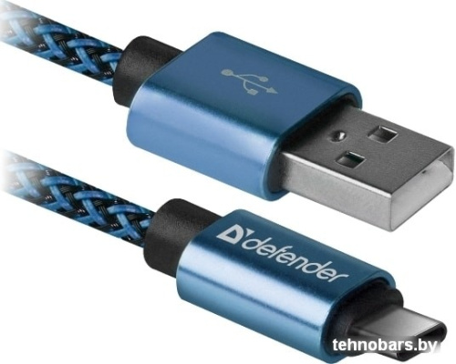 Кабель Defender USB09-03T (синий) фото 3