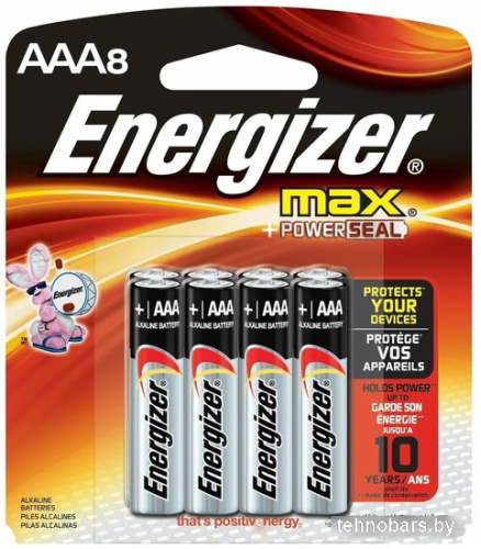 Батарейка Energizer Max LR03 AAA BL8 фото 3