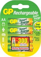 Аккумуляторы GP Smart Energy AA 1000mAh 4 шт