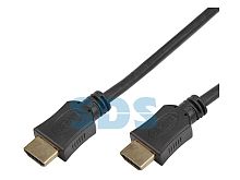 Шнур HDMI - HDMI без фильтров, длина 1 метр, (GOLD) (PE пакет) PROconnect (17-6202-8)