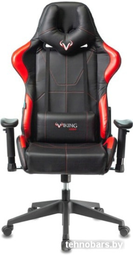 Кресло Бюрократ Viking 5 Aero (черный/красный) фото 4