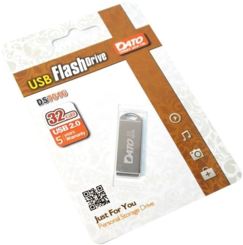 USB Flash Dato DS7016 16GB (серебристый) фото 4