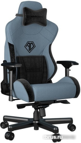 Кресло AndaSeat T-Pro 2 (голубой/черный) фото 7