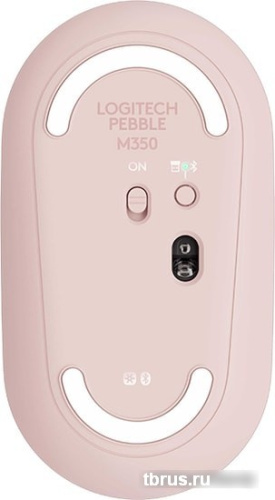 Мышь Logitech M350 Pebble (розовый) фото 6