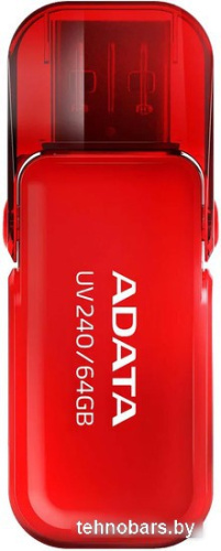 USB Flash ADATA UV240 64GB (красный) фото 3