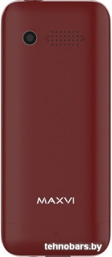 Мобильный телефон Maxvi P2 (винный красный) фото 5