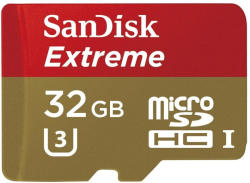 Карта памяти SanDisk Extreme microSDHC UHS-I U3 (Class 10) 32GB (SDSDQXN-032G-G46A) фото 5