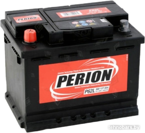 Автомобильный аккумулятор Perion P62L (60 А·ч) фото 3