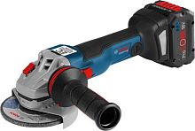 Угловая шлифмашина Bosch GWS 18V-10 C Professional 06019G310D (с 2-мя АКБ, кейс)