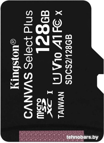 Карта памяти Kingston Canvas Select Plus microSDXC 128GB фото 3