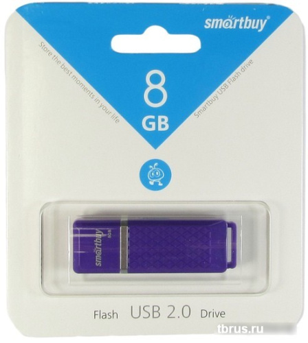 USB Flash Smart Buy Quartz Violet 8GB [SB8GBQZ-V] фото 6