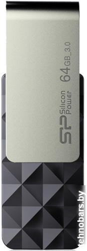 USB Flash Silicon-Power Blaze B30 64GB (SP064GBUF3B30V1K) фото 3