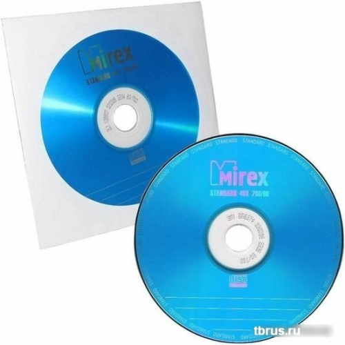 CD-R диск Mirex 700Mb Mirex Standard 48x конверт UL120051A8C, 150 шт. фото 3