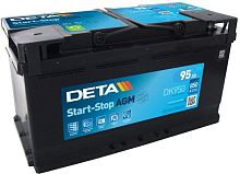 Автомобильный аккумулятор DETA Start-Stop AGM DK950 (95 А·ч)