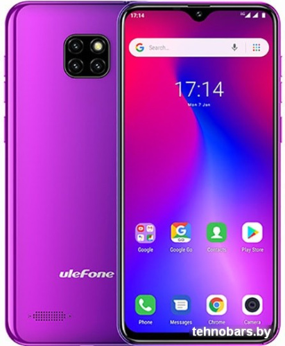Смартфон Ulefone S11 (фиолетовый) фото 3