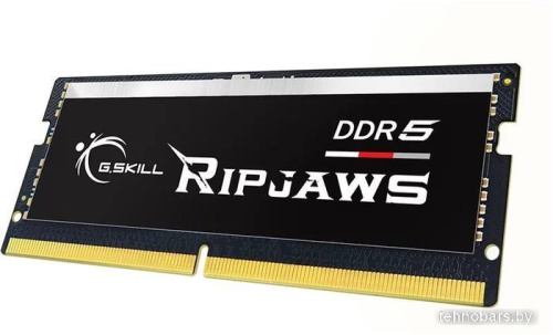 Оперативная память G.Skill Ripjaws 32ГБ DDR5 SODIMM 4800МГц F5-4800S3838A32GX1-RS фото 5