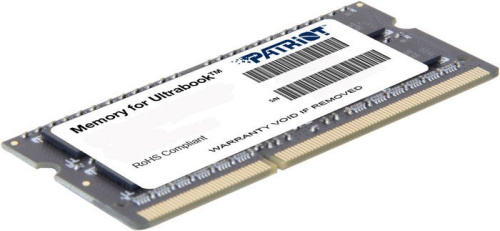 Оперативная память Patriot Memory for Ultrabook 4GB DDR3 SO-DIMM PC3-12800 (PSD34G1600L81S) фото 4