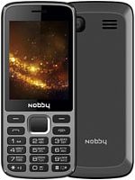 Мобильный телефон Nobby 300 (серый/черный)