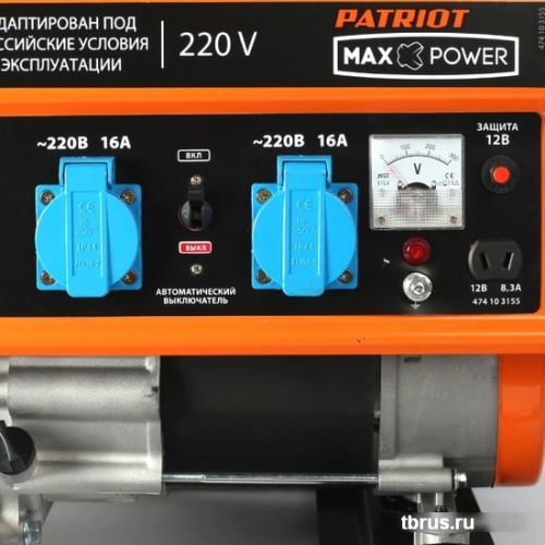 Бензиновый генератор Patriot Max Power SRGE 3800 фото 6