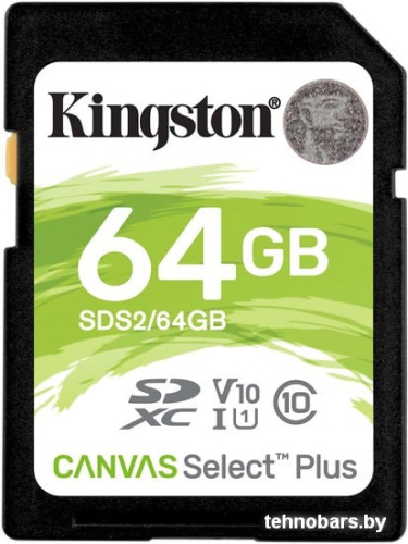 Карта памяти Kingston Canvas Select Plus SDXC 64GB фото 3
