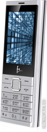 Мобильный телефон F+ B280 (серебристый) фото 4
