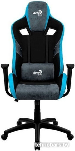 Кресло AeroCool Count Steel Blue (черный/синий) фото 3