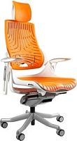 Кресло UNIQUE WAU TPE-Mango (белый/оранжевый)