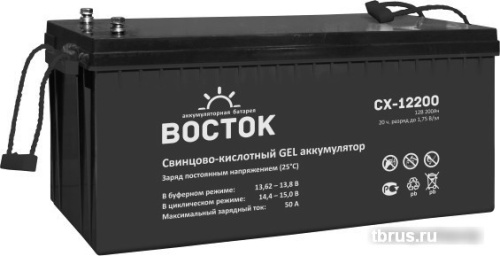 Аккумулятор для ИБП Восток СХ-12200 (12В/200 А·ч) фото 3