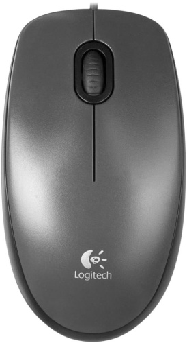 Мышь Logitech M100 (серый) [910-005003]