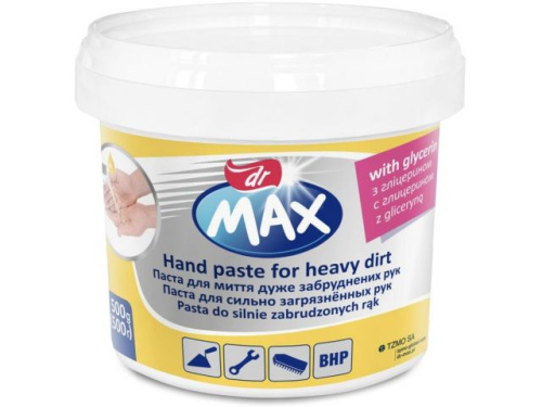 Паста с глицерином для особо загрязенных рук Dr. Max New 500г.(5900516292263) (CH-225-B500-N05)