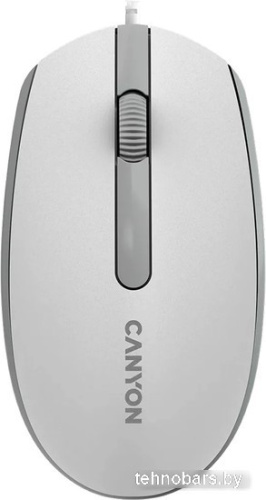 Мышь Canyon M-10 (белый/серый) фото 3