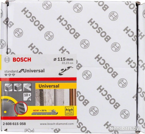 Отрезной диск алмазный Bosch Standard Universal 2608615057 фото 5