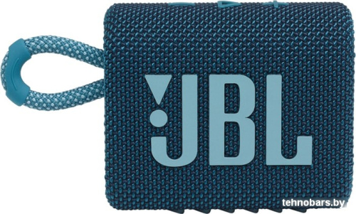 Беспроводная колонка JBL Go 3 (синий) фото 4