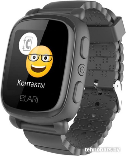 Умные часы Elari KidPhone 2 (черный) фото 3