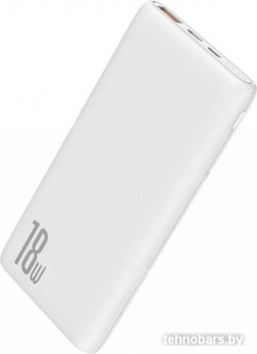Портативное зарядное устройство Baseus Bipow PPDML-02 10000mAh (белый) фото 3