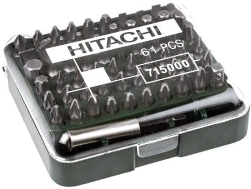 Набор бит Hitachi 715000 (61 предмет) фото 4