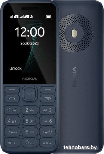 Кнопочный телефон Nokia 130 (2023) Dual SIM ТА-1576 (темно-синий) фото 3