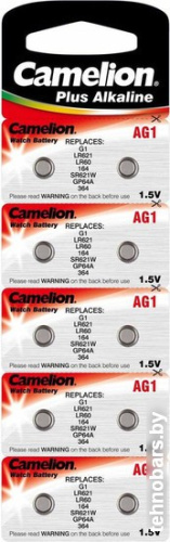 Батарейки Camelion LR60 10 шт. [AG1-BP10] фото 3