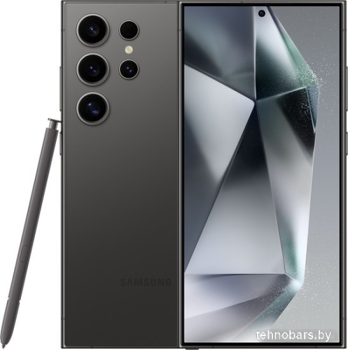 Смартфон Samsung Galaxy S24 Ultra SM-S928B 256GB (титановый черный) фото 3