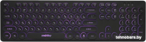 Клавиатура SmartBuy One 328 (черный) фото 5
