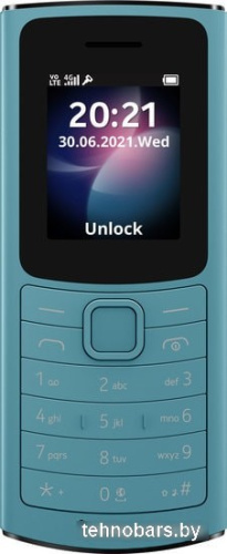 Мобильный телефон Nokia 110 4G Dual SIM (бирюзовый) фото 4