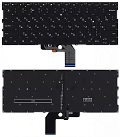 Клавиатура для ноутбука Xiaomi Mi Air 13.3 чёрная с подсветкой