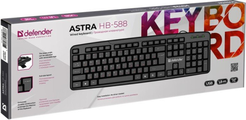Клавиатура Defender Astra HB-588 RU фото 5